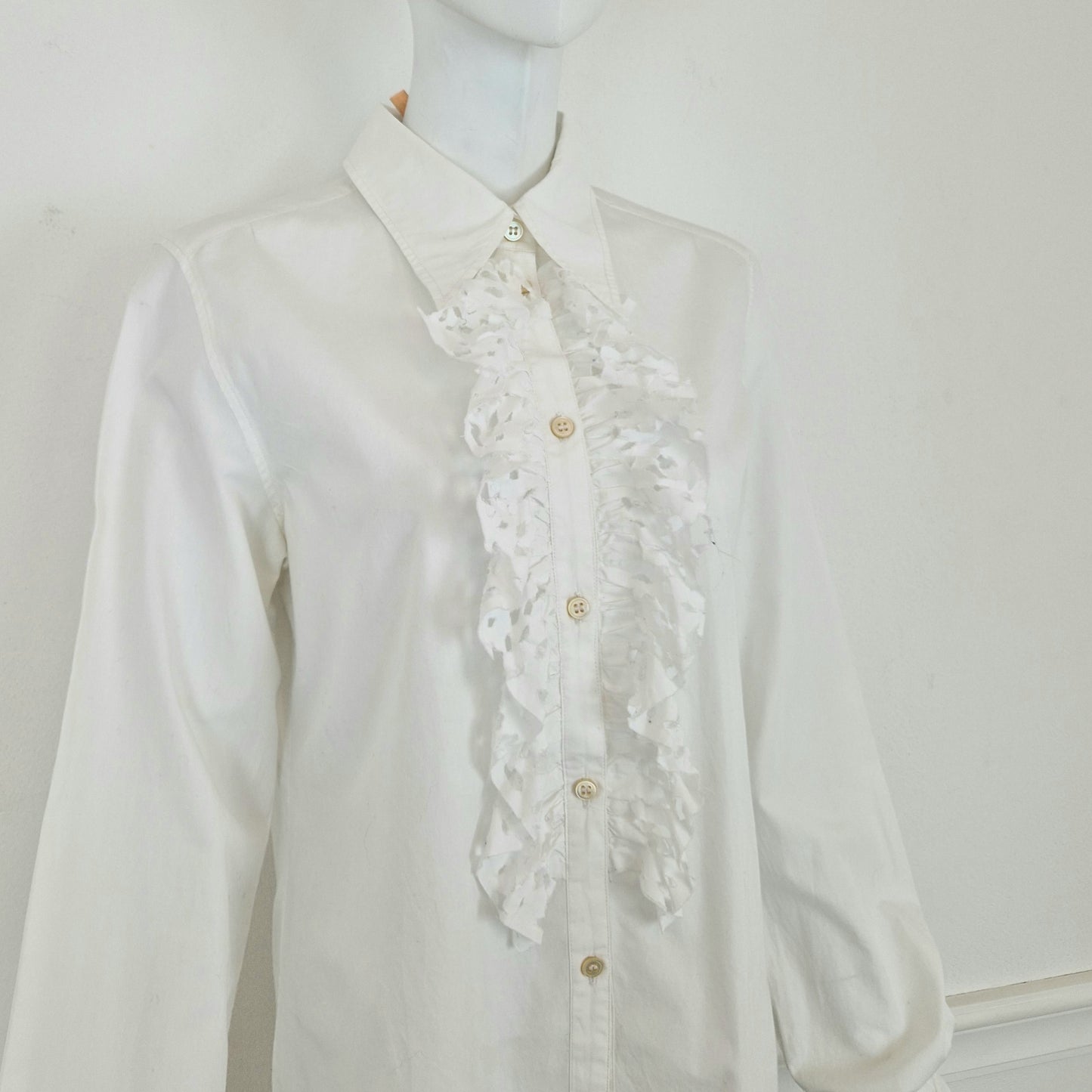 Camicia Romeo Gigli cotone bianco