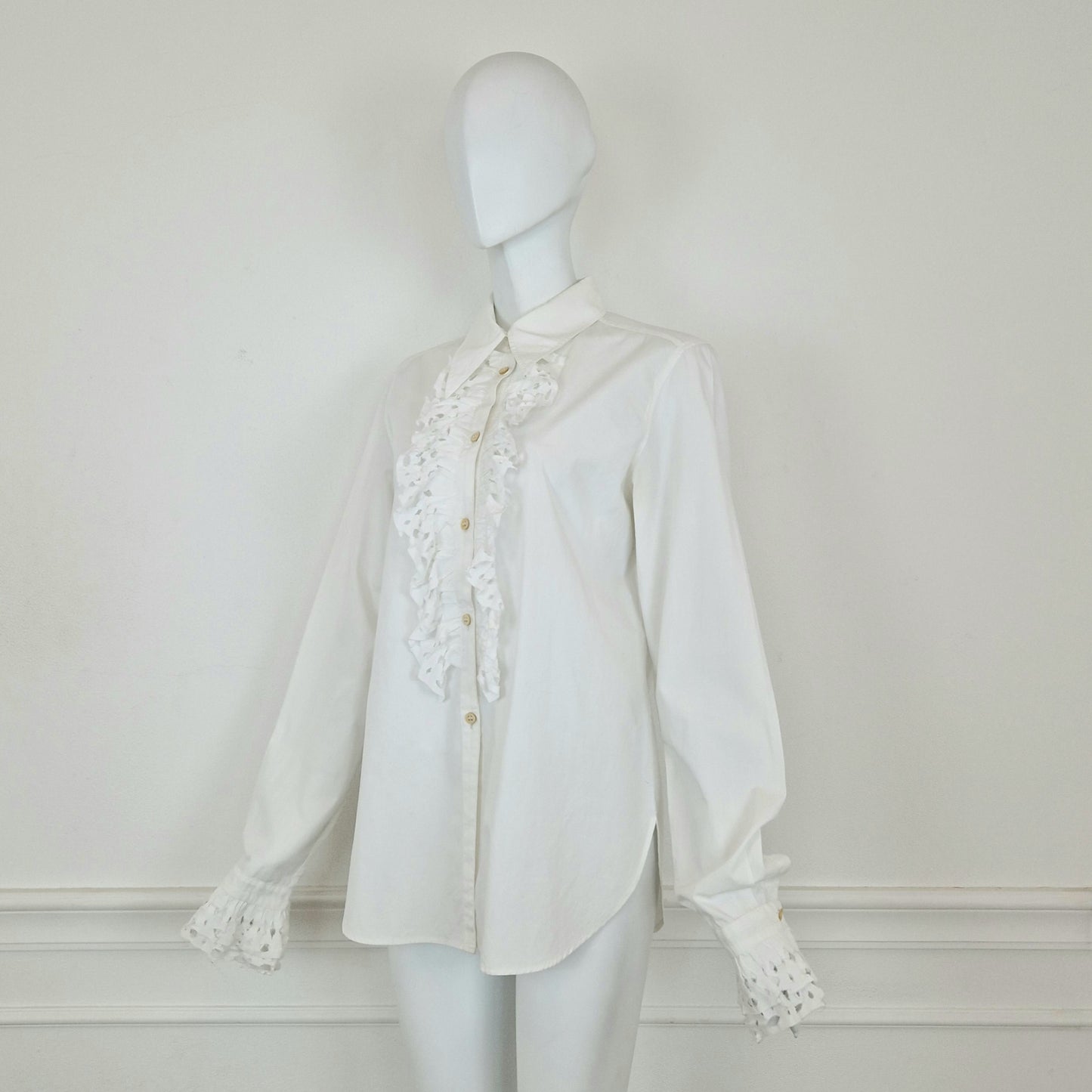 Camicia Romeo Gigli cotone bianco