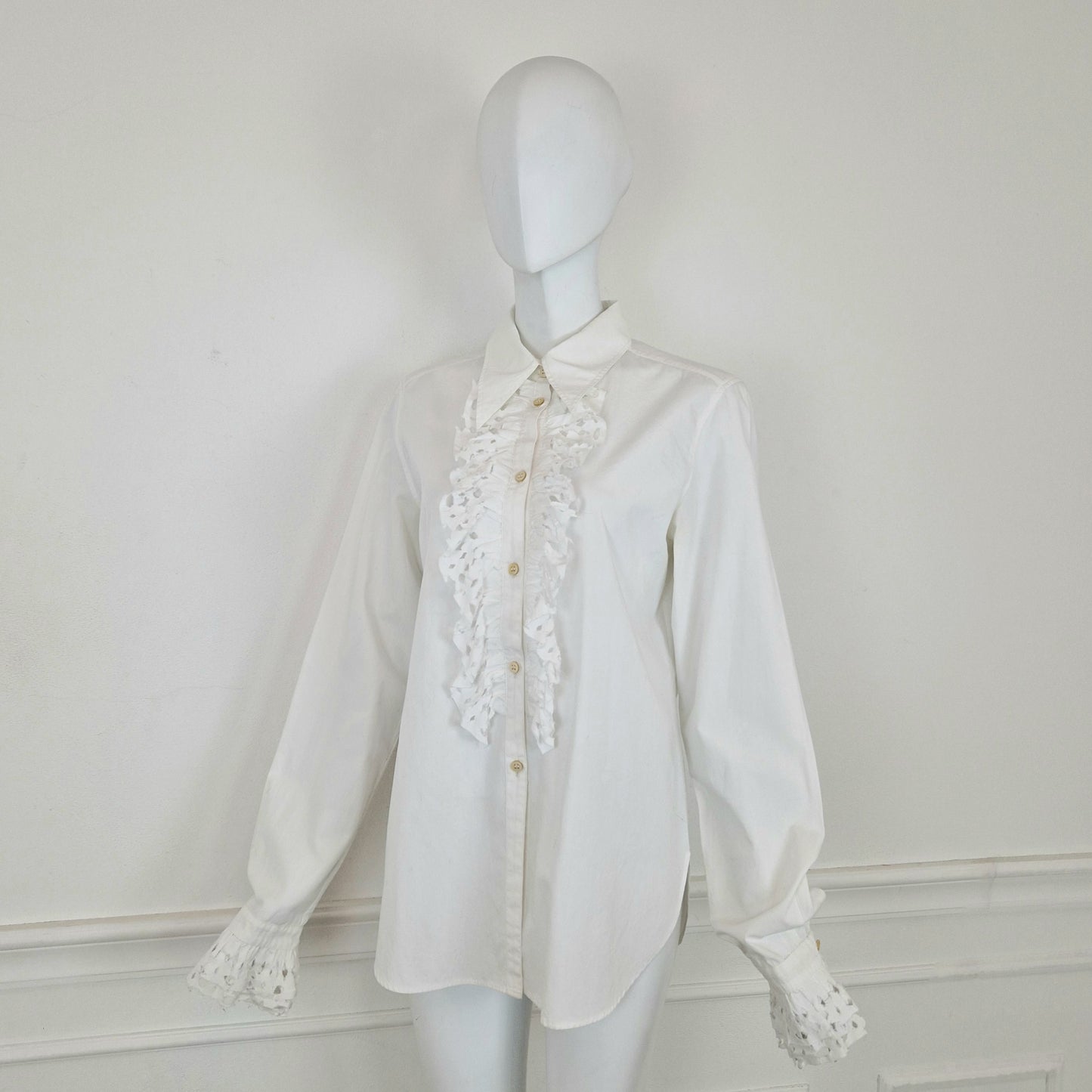 Camicia Romeo Gigli cotone bianco