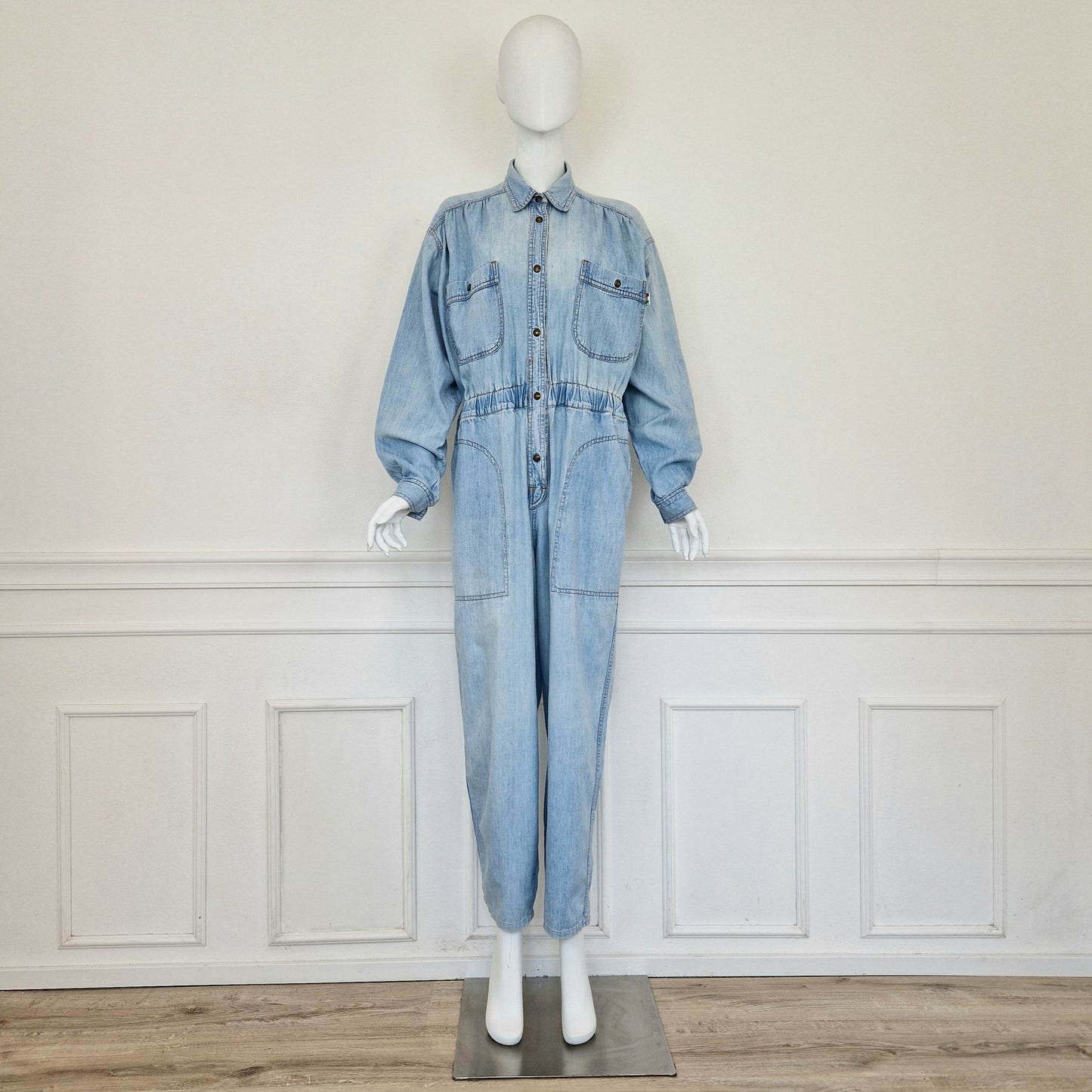 Tuta Moschino vintage denim