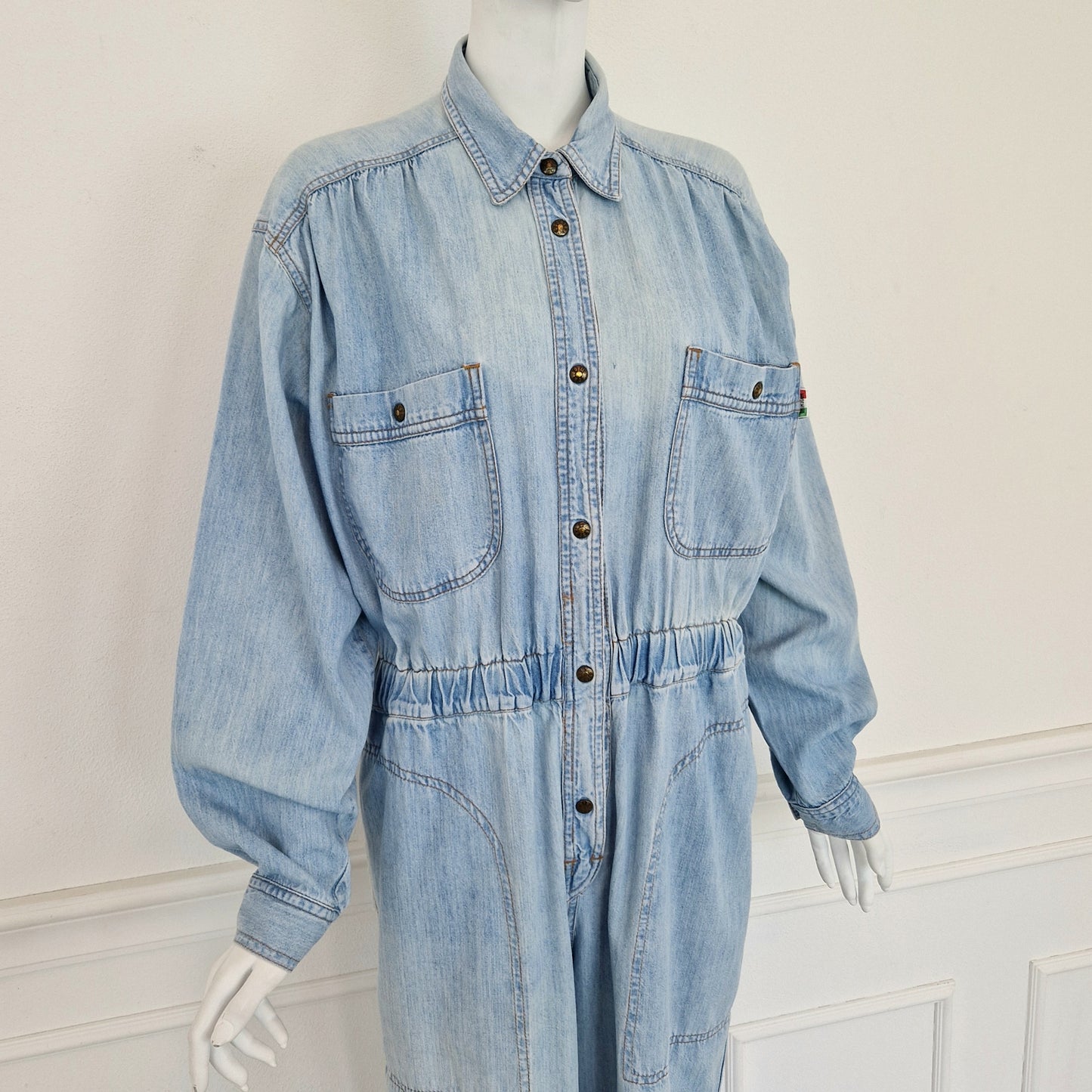 Tuta Moschino vintage denim