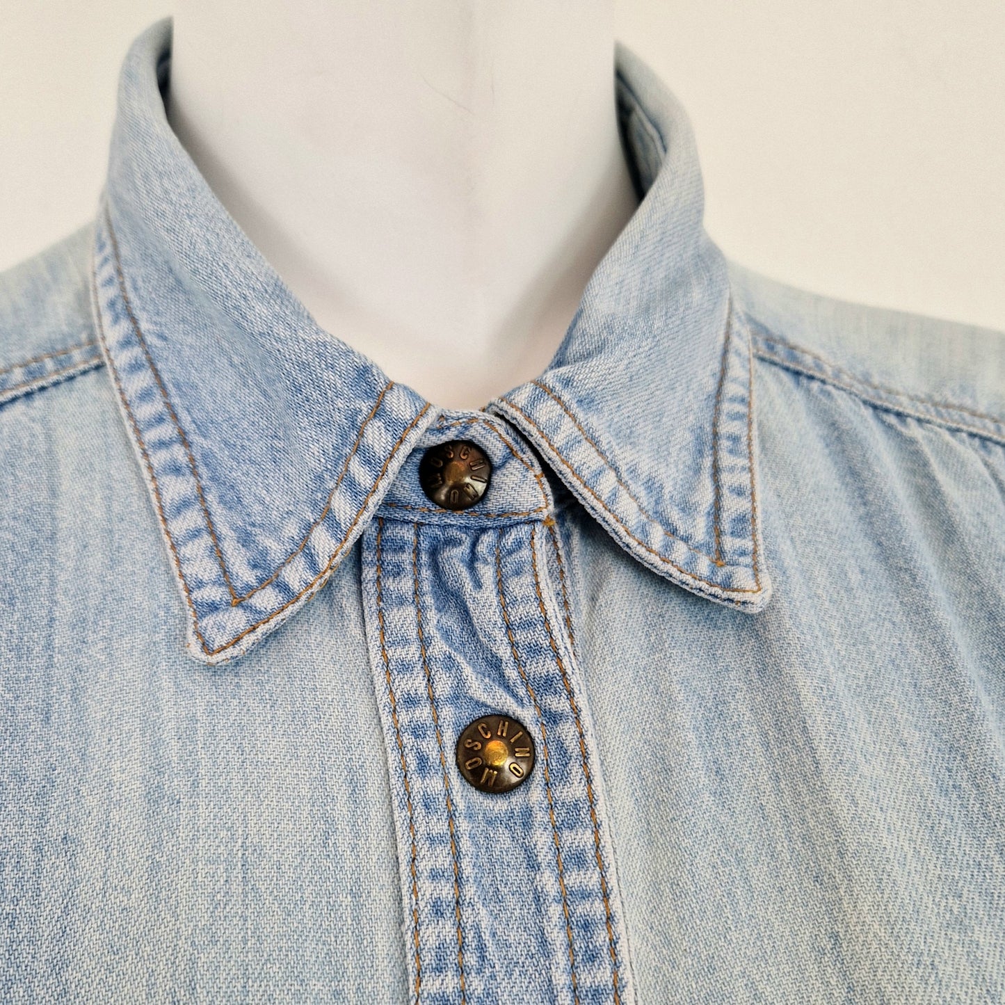 Tuta Moschino vintage denim