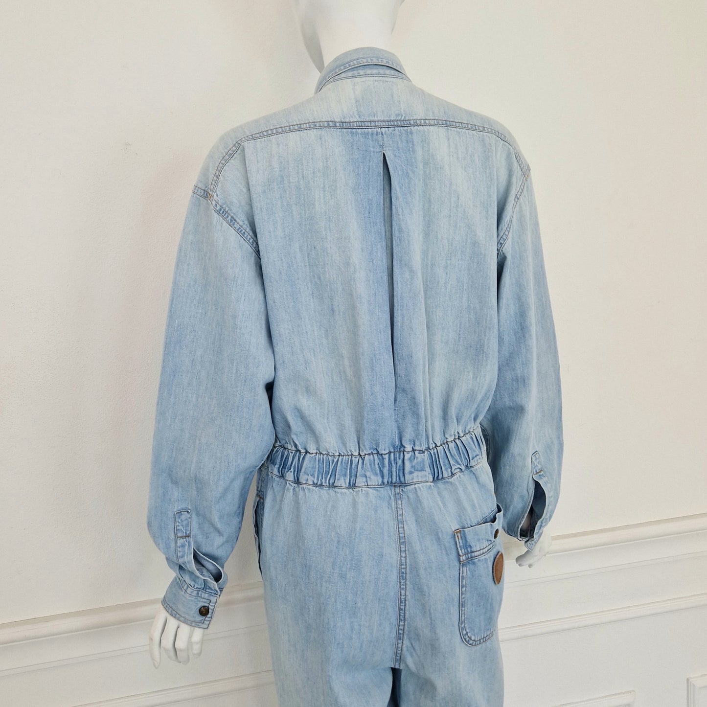 Tuta Moschino vintage denim