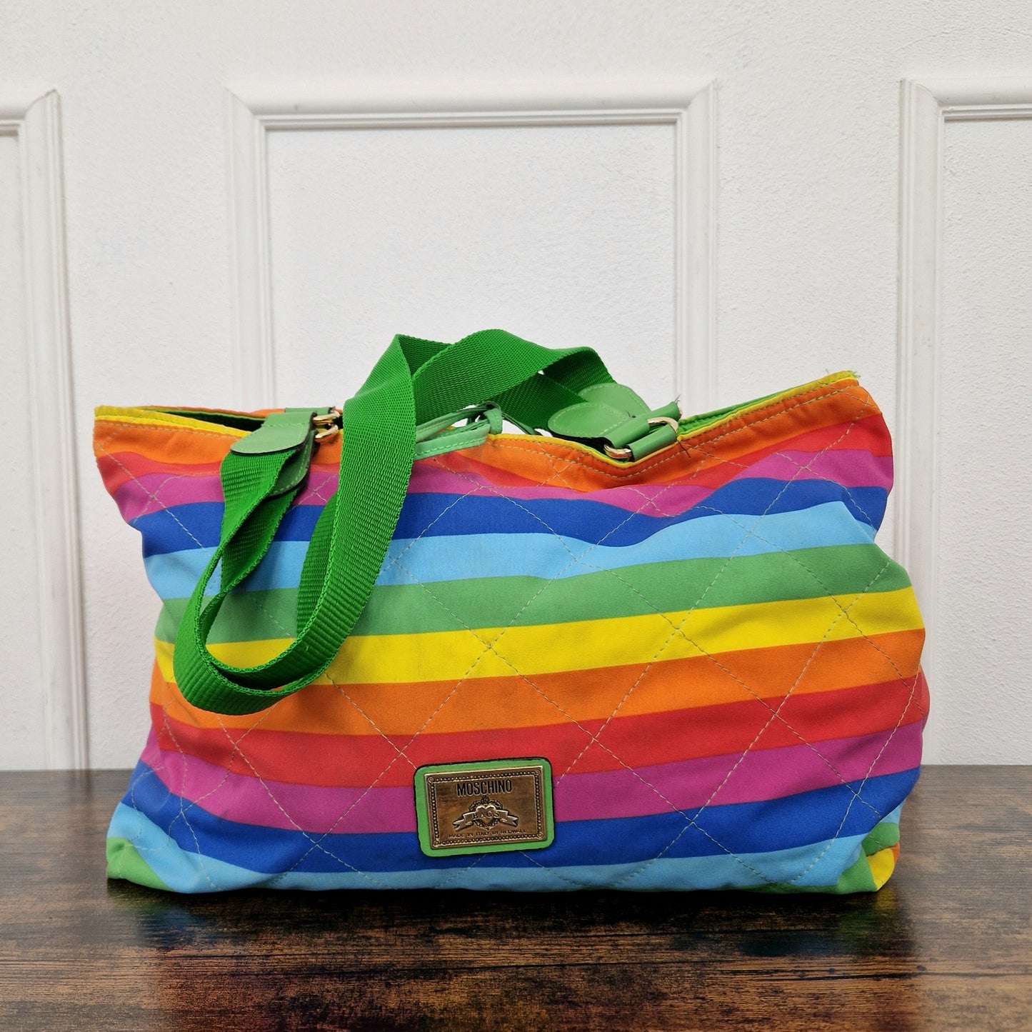 Moschino | Borsa rainbow doubleface