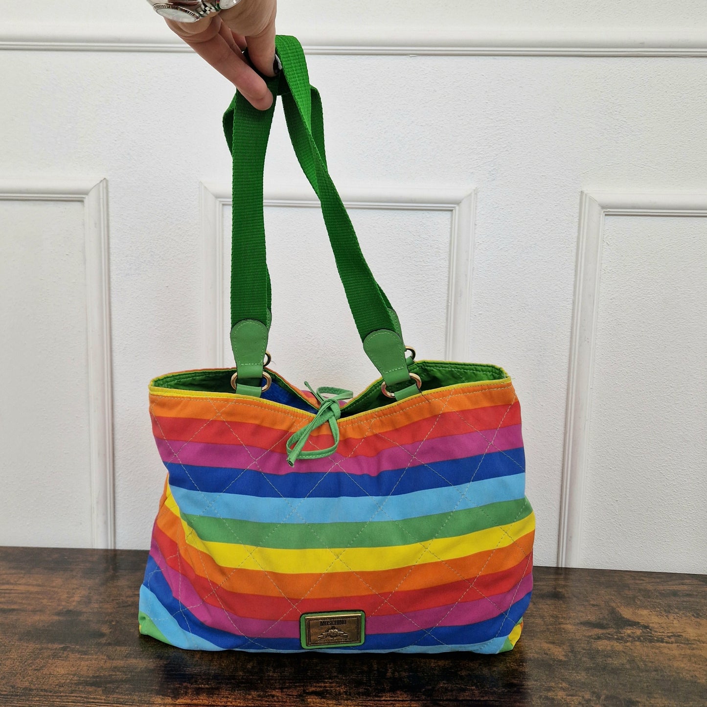 Moschino | Borsa rainbow doubleface