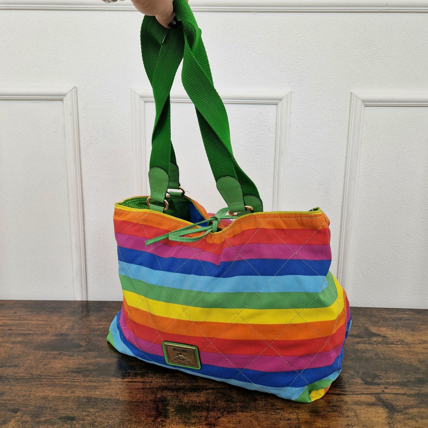 Moschino | Borsa rainbow doubleface