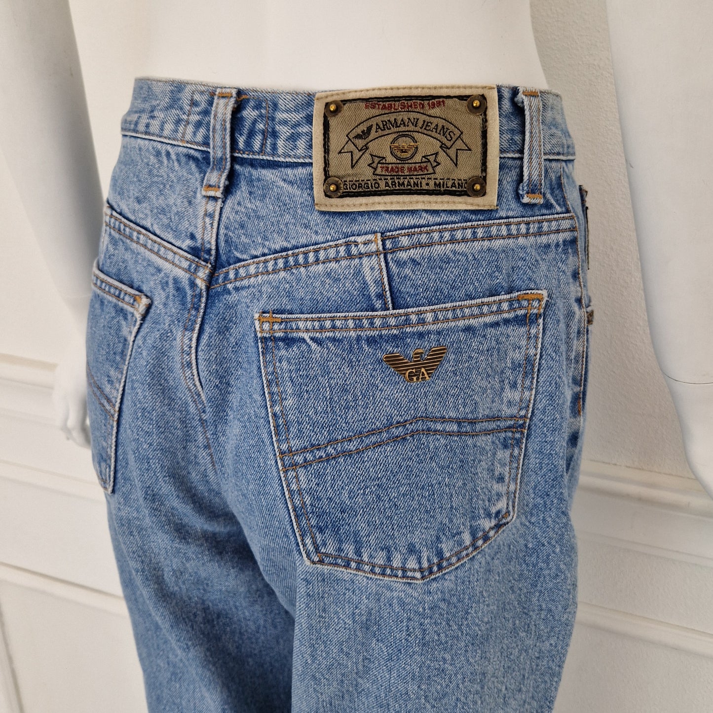 Giorgio Armani | jeans vintage lavaggio chiaro