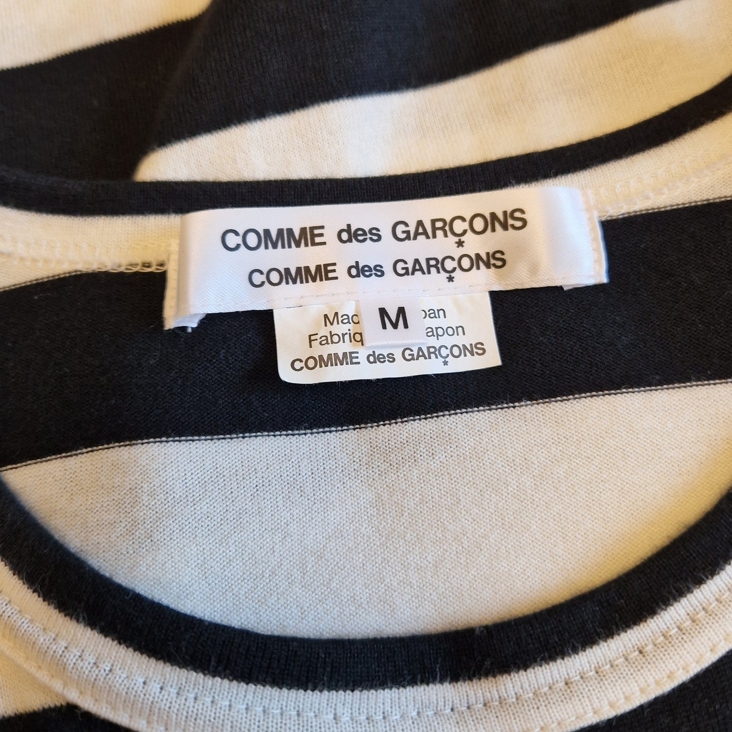 Comme des Garçons | T shirt a righe