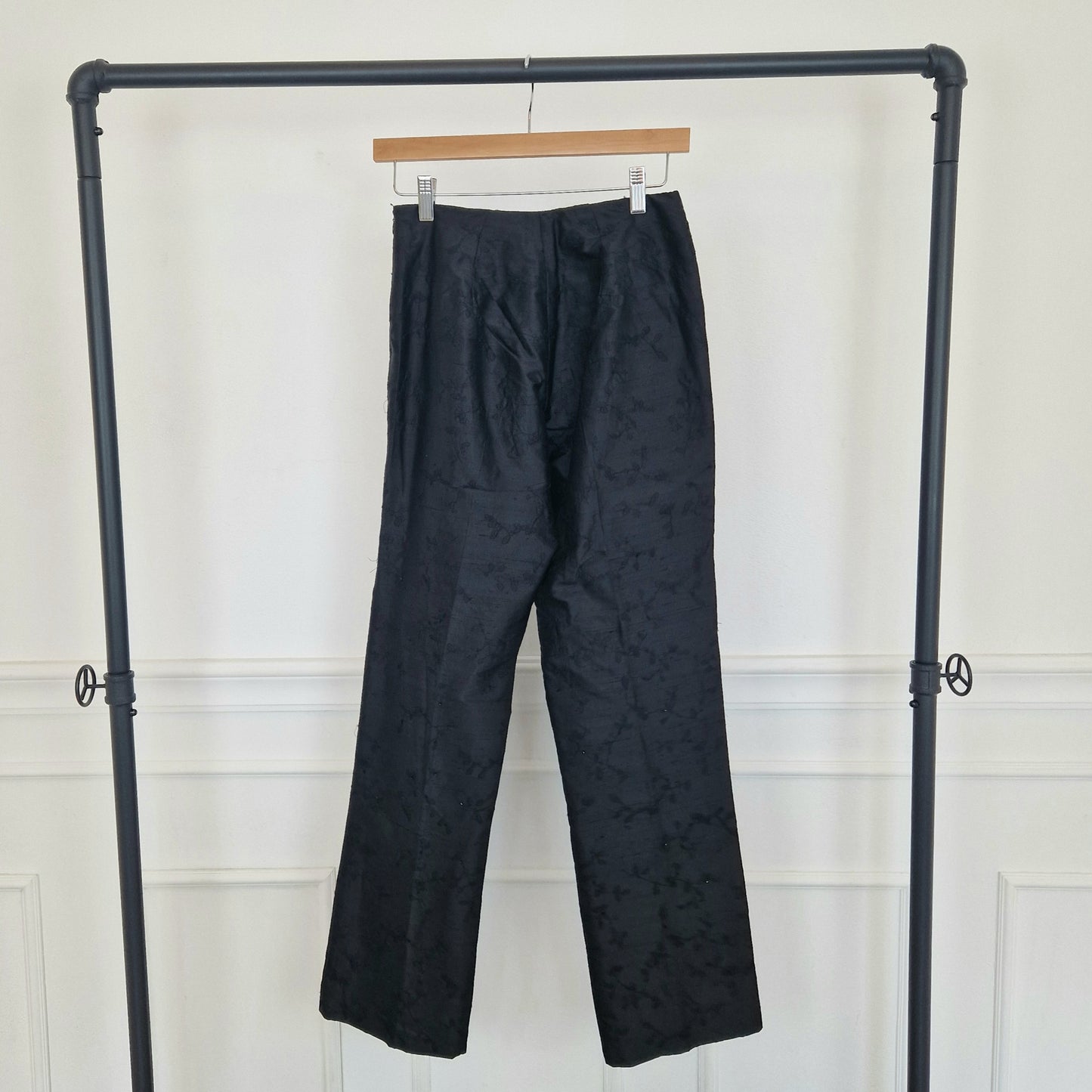 Seventy | Pantaloni in seta con ricami