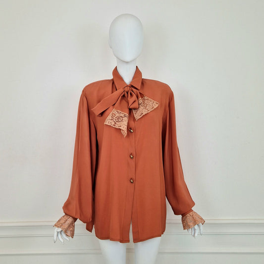 Ferretti | Camicia vintage misto seta