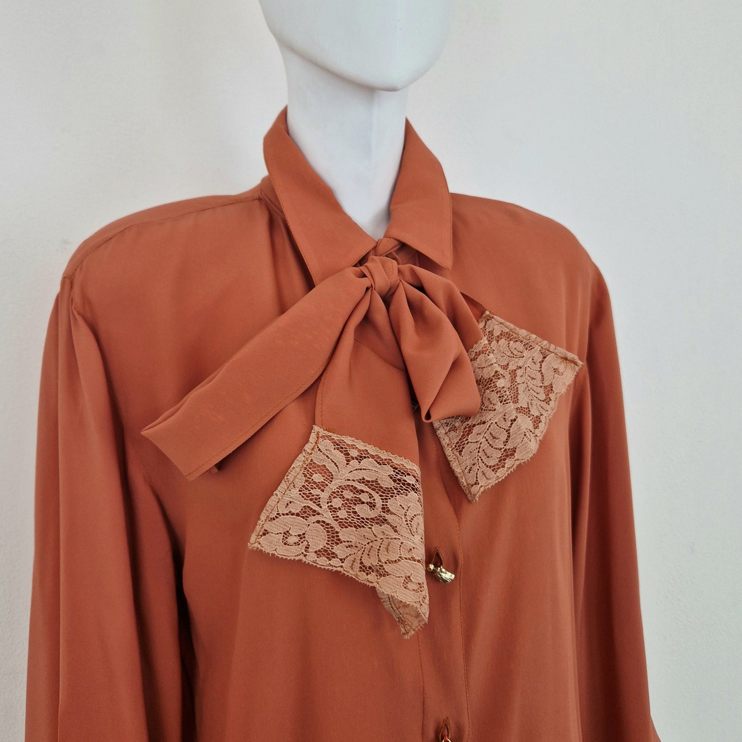 Ferretti | Camicia vintage misto seta