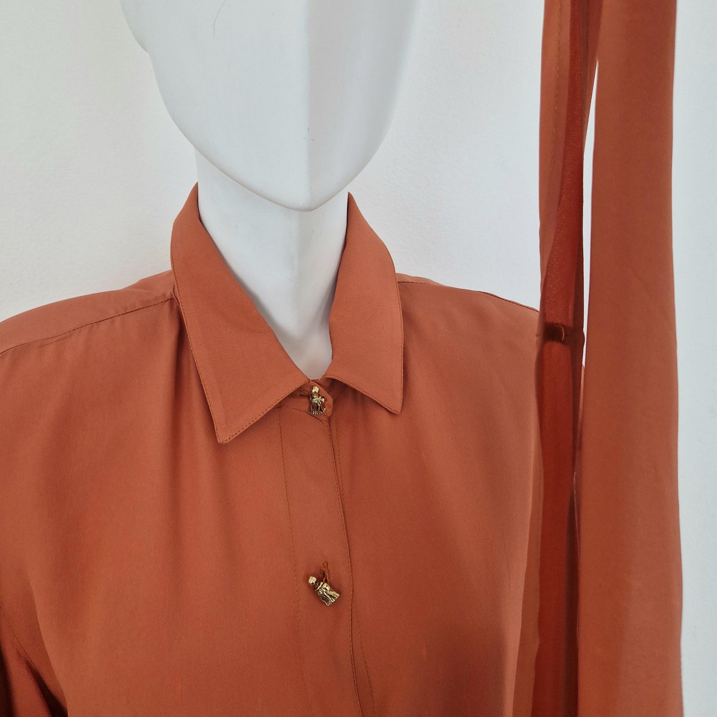 Ferretti | Camicia vintage misto seta