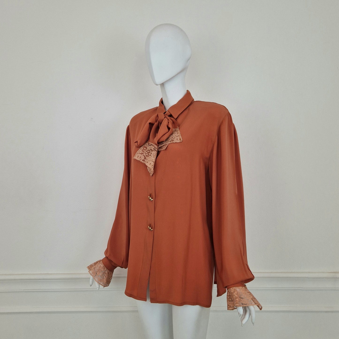 Ferretti | Camicia vintage misto seta