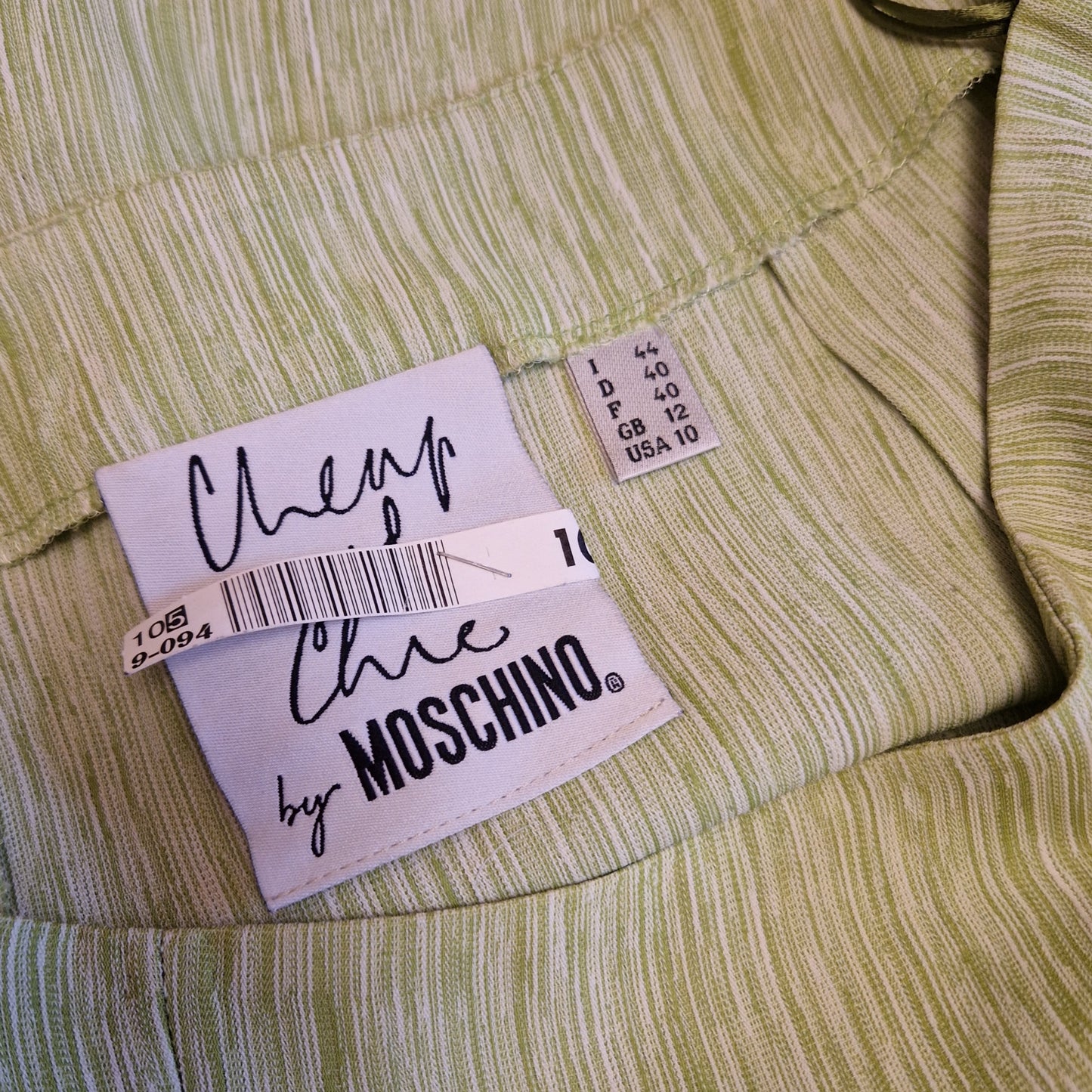 Moschino | Completo vintage verde