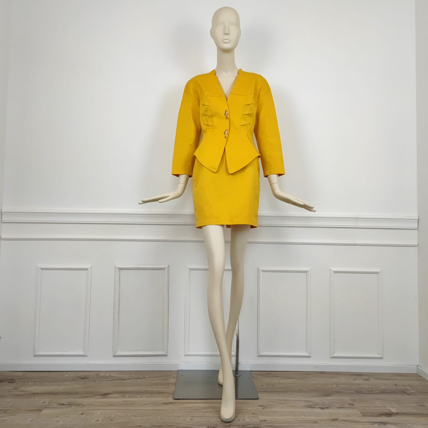 Completo giallo Thierry Mugler