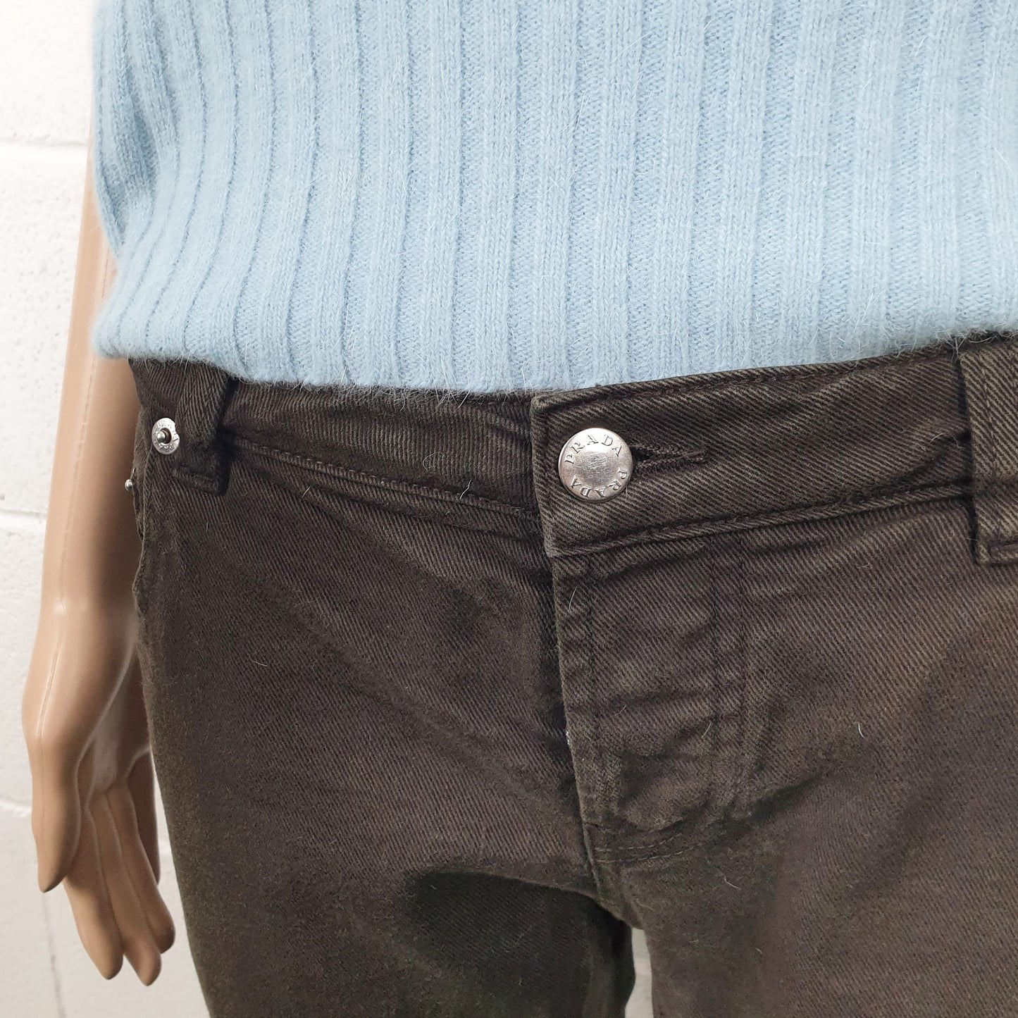 Jeans Prada marroni