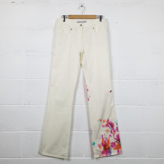 Pantaloni Krizia con pennellate