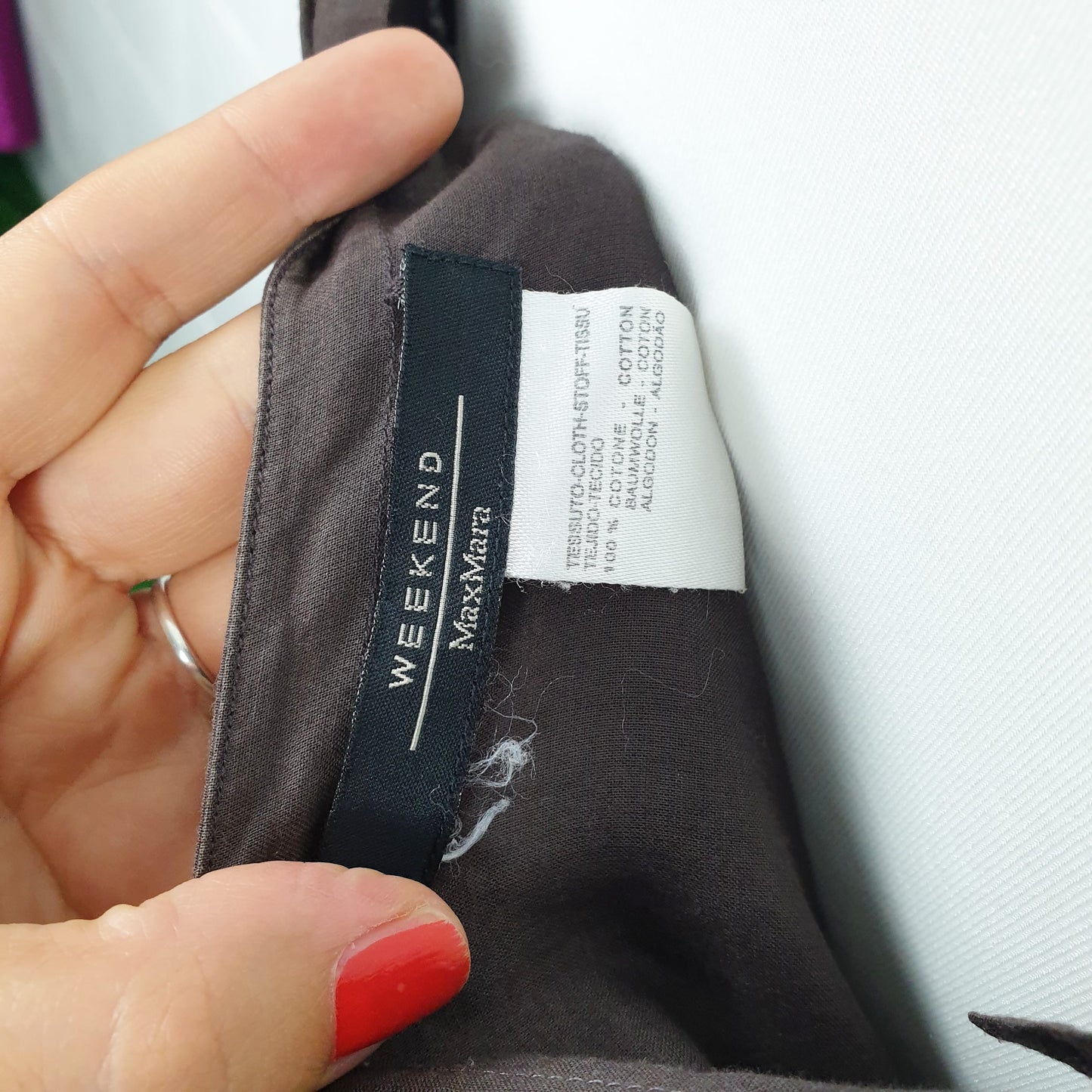 Abito Max Mara weekend cioccolato