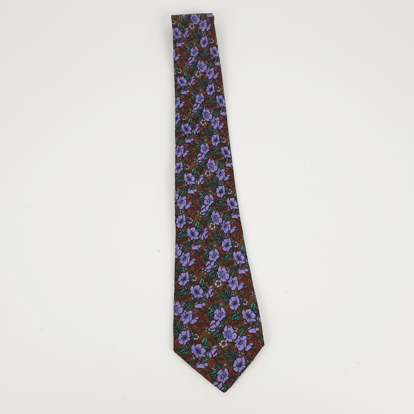 Cravatta Valentino fiori lilla