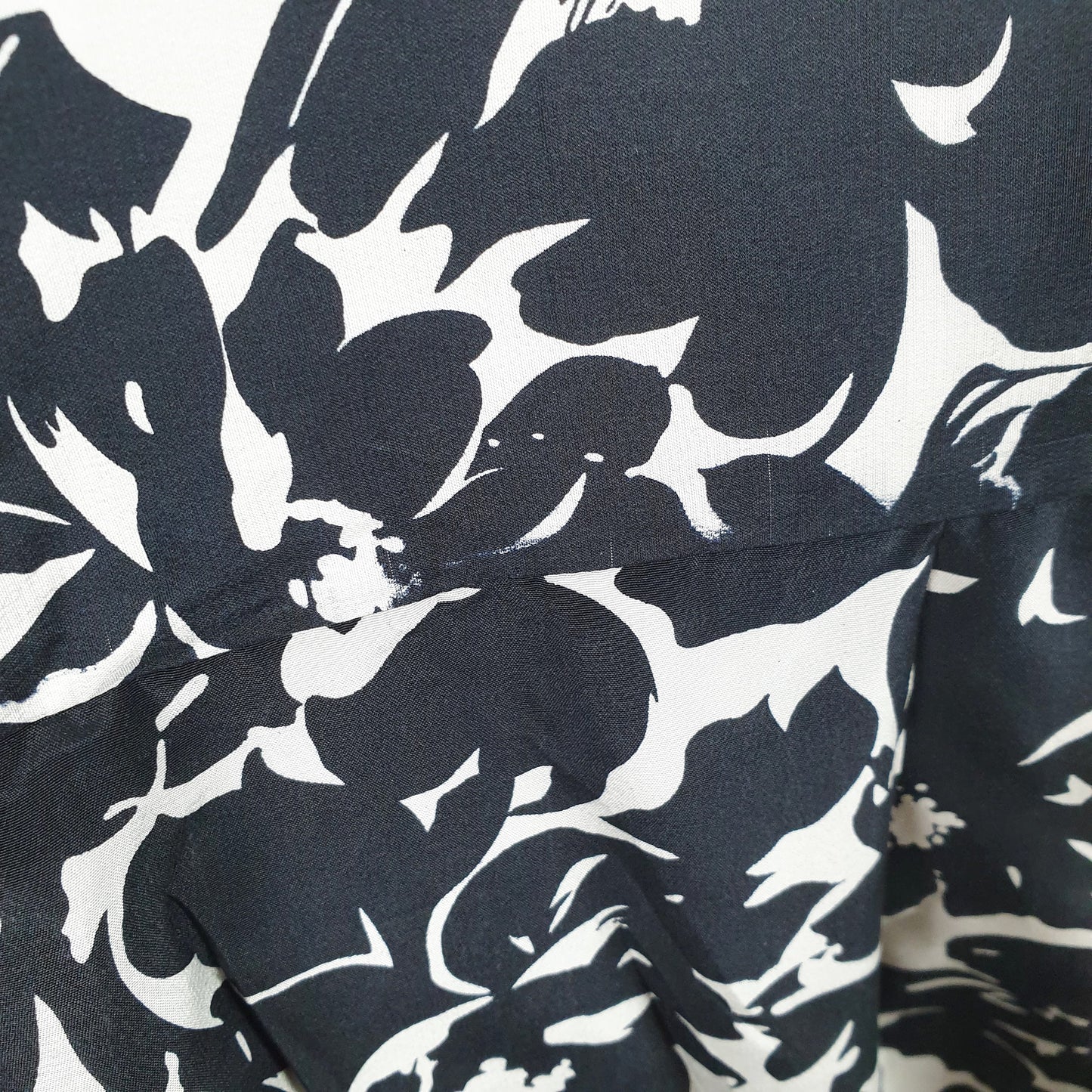 Blusa Balloon a fiori in pura seta