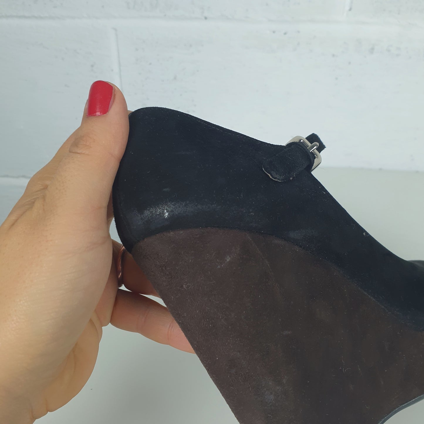 Scarpe Prada con zeppa