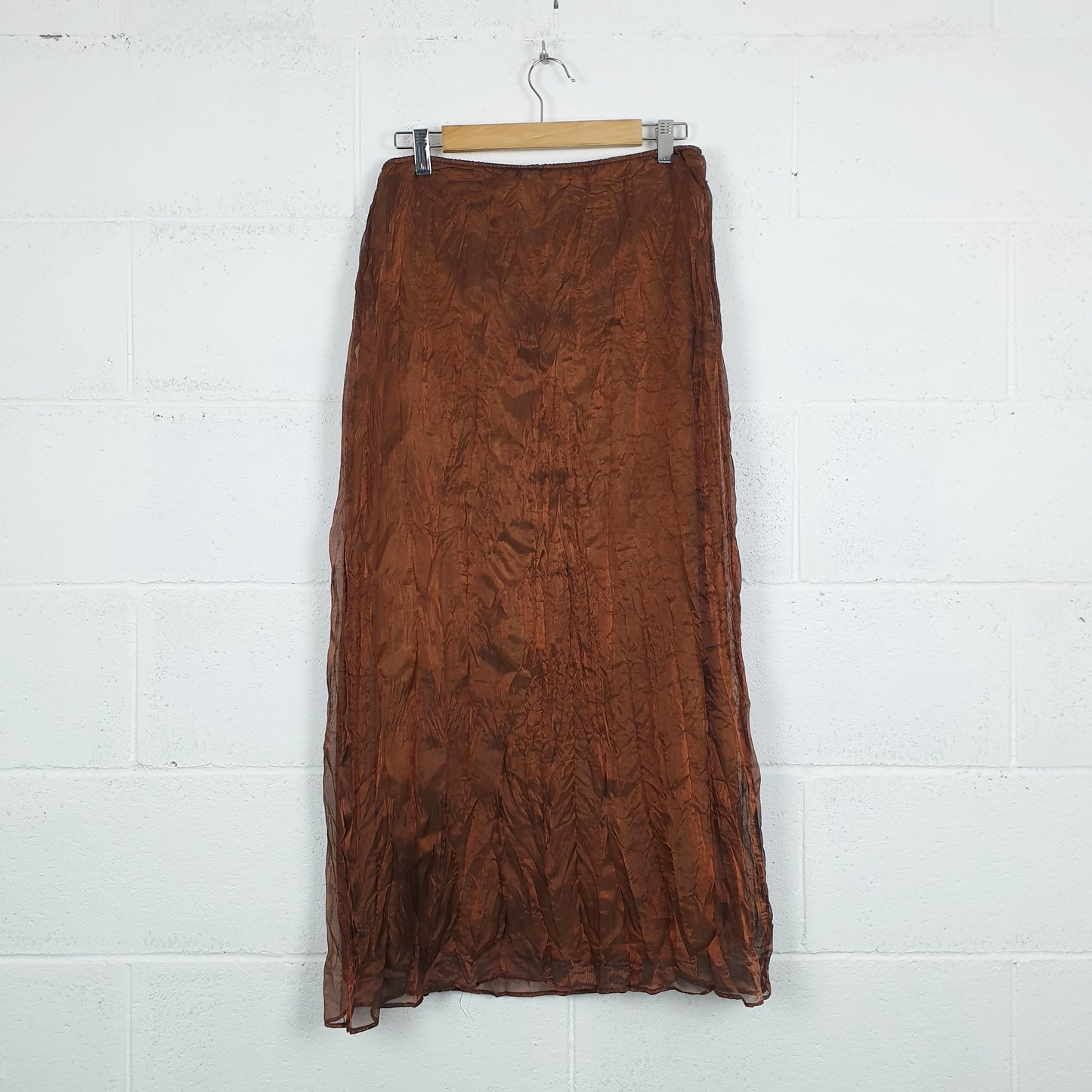 Maxi gonna Trussardi color rame