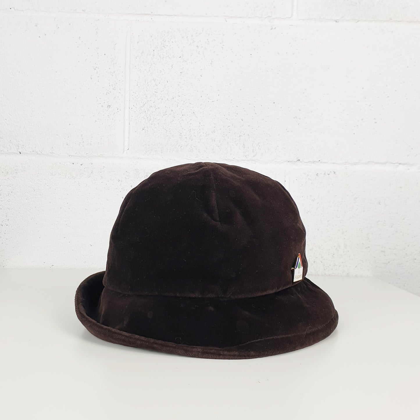 Cappello Borsalino velluto marrone