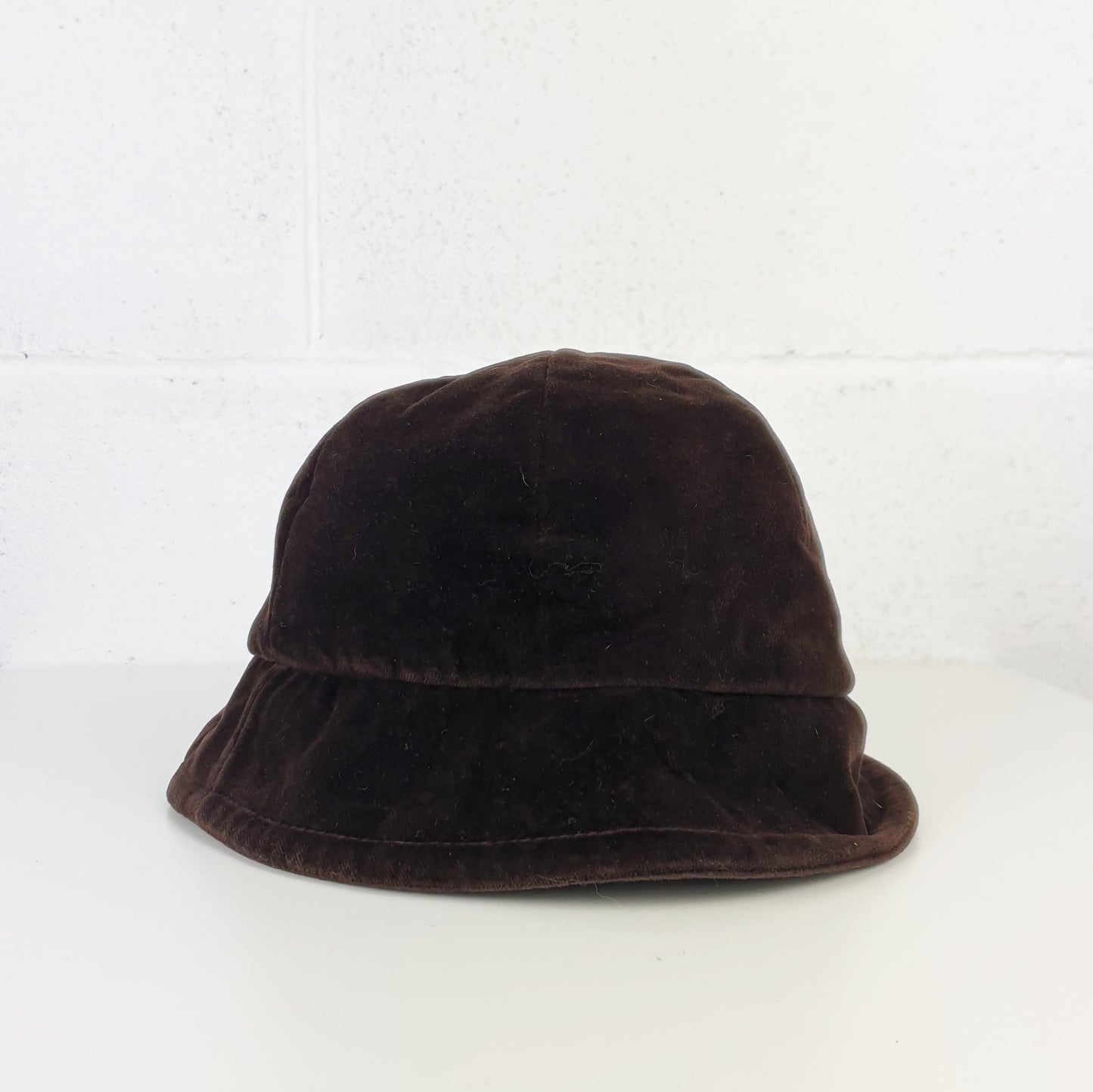 Cappello Borsalino velluto marrone