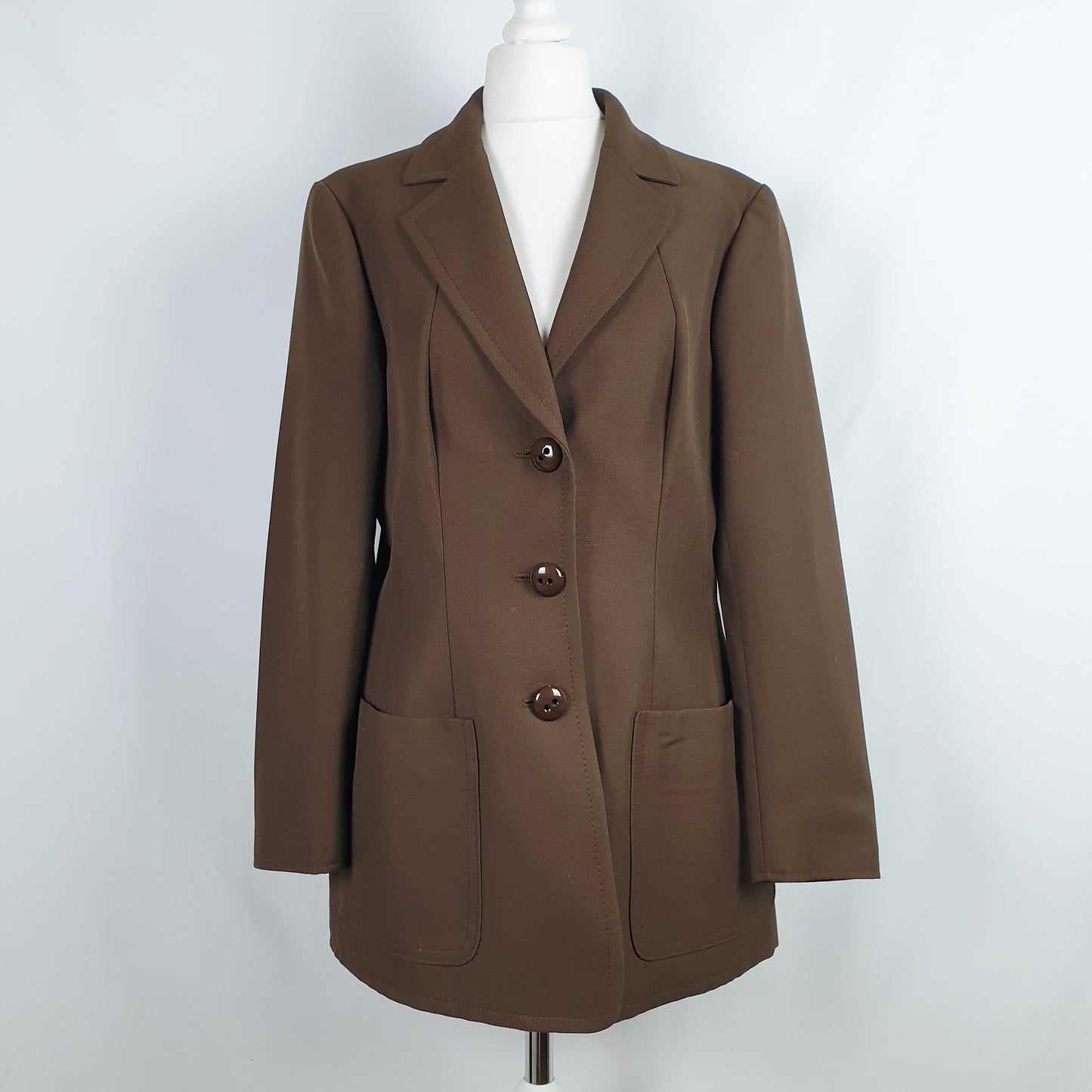 Blazer vintage cioccolato