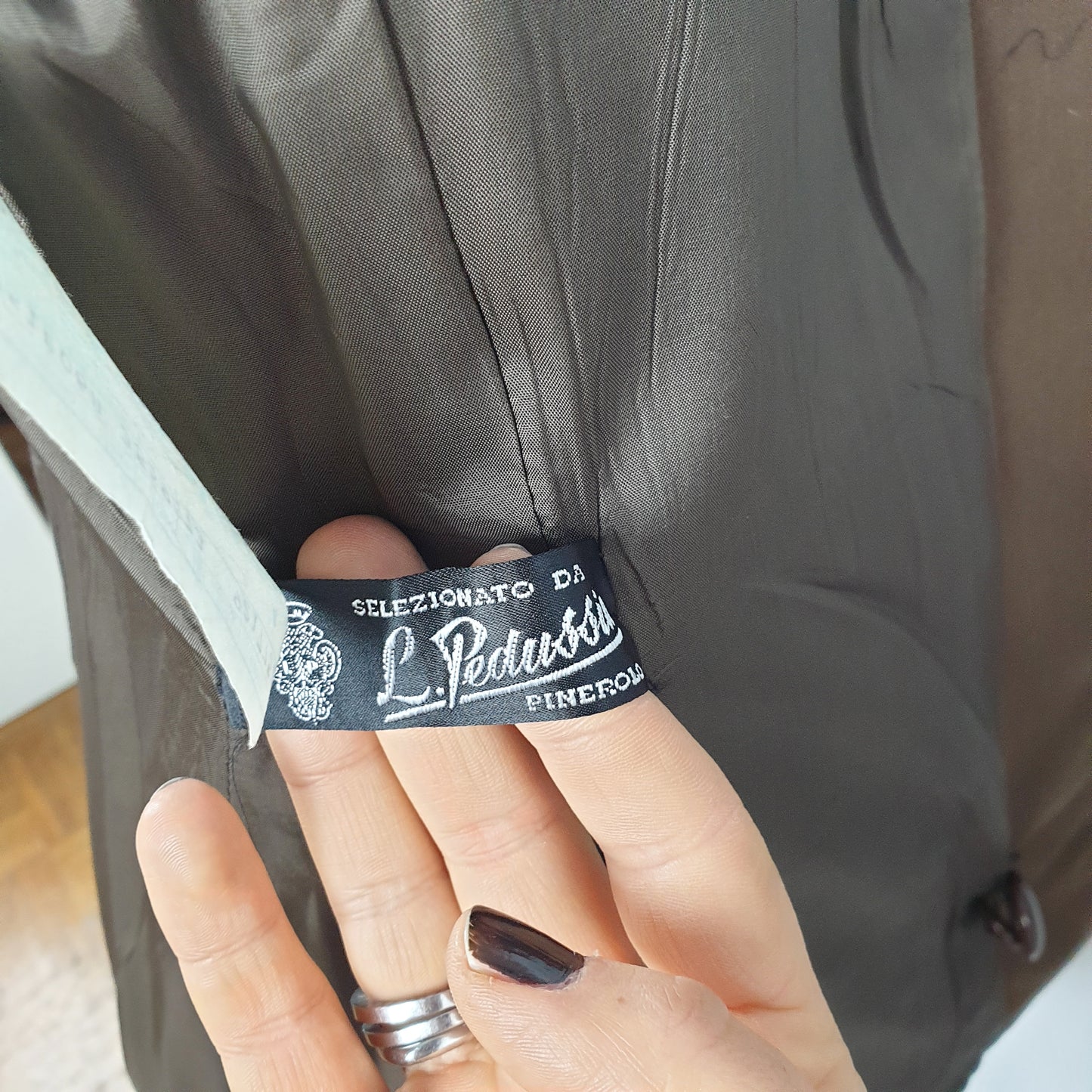 Blazer vintage cioccolato