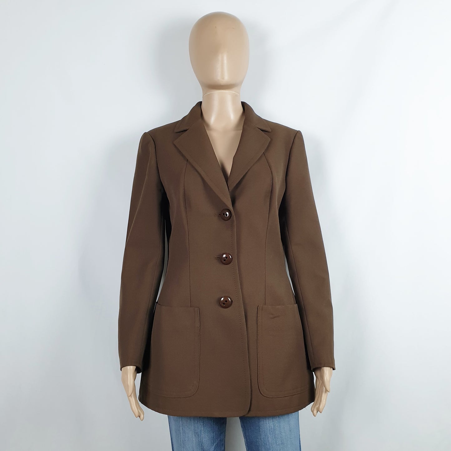 Blazer vintage cioccolato