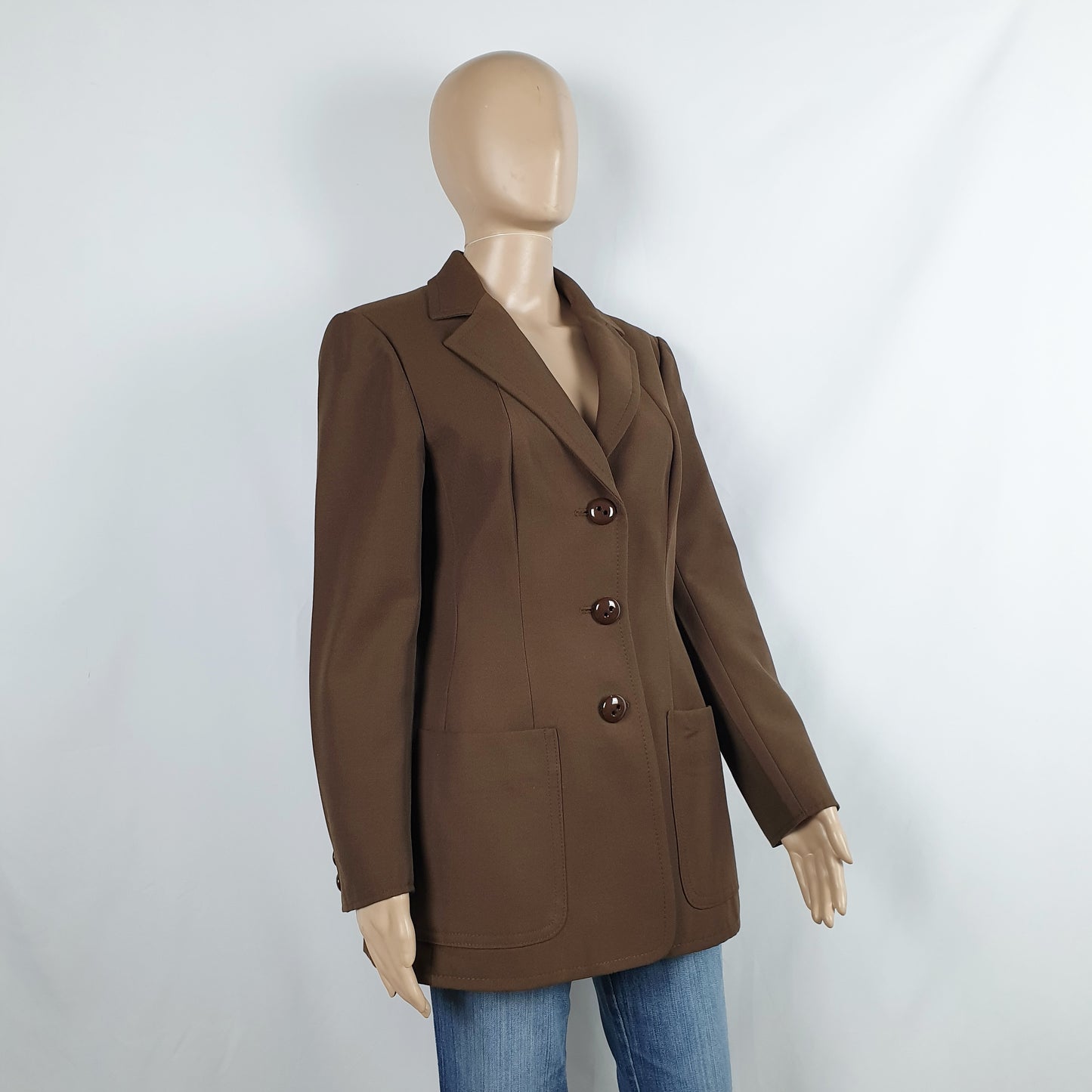 Blazer vintage cioccolato