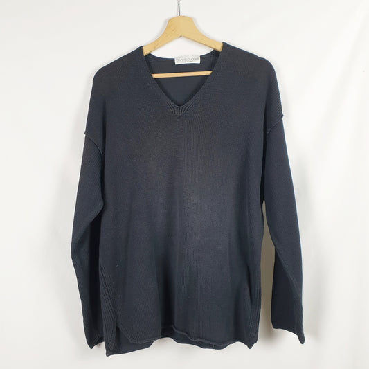 Maglione blu Brunello Cucinelli
