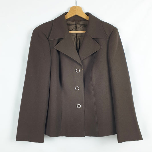 Giacca blazer Arezia marrone