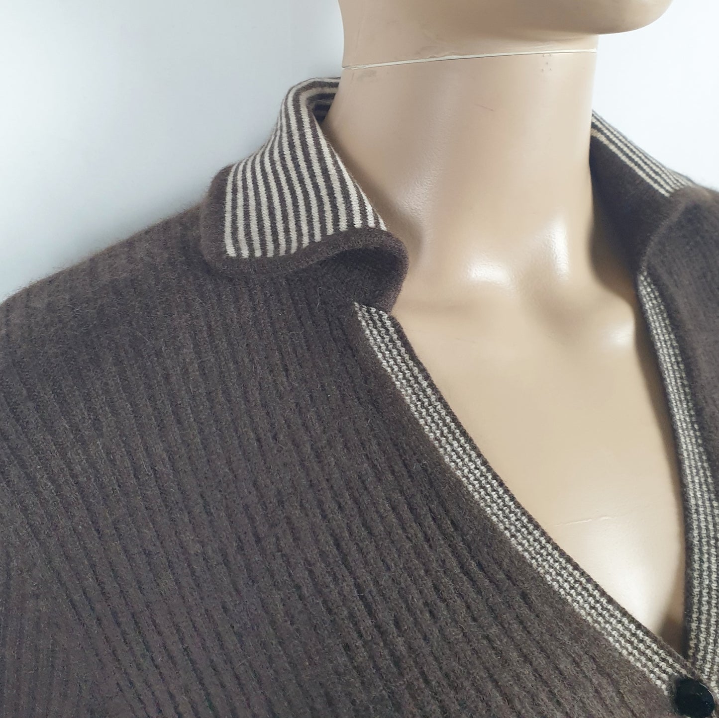 Abito cashmere marrone