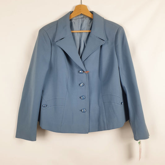 Blazer vintage azzurro cielo Guierre