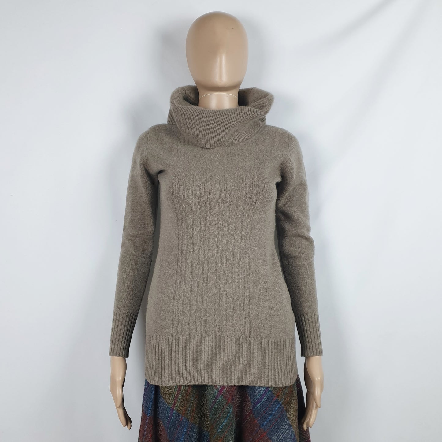 Maglione collo alto Altai cashmere