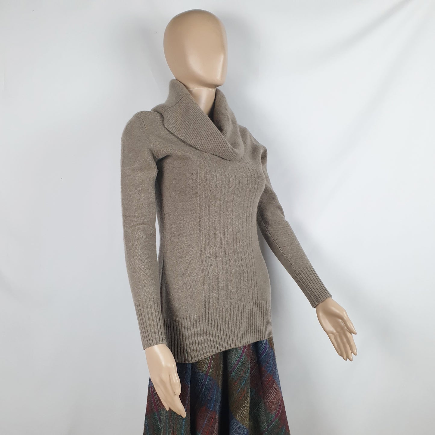 Maglione collo alto Altai cashmere