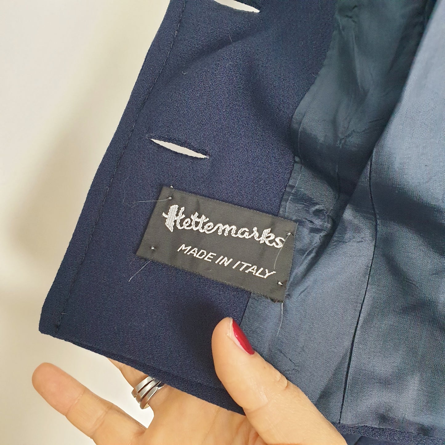 Giacca Hettemarks blu