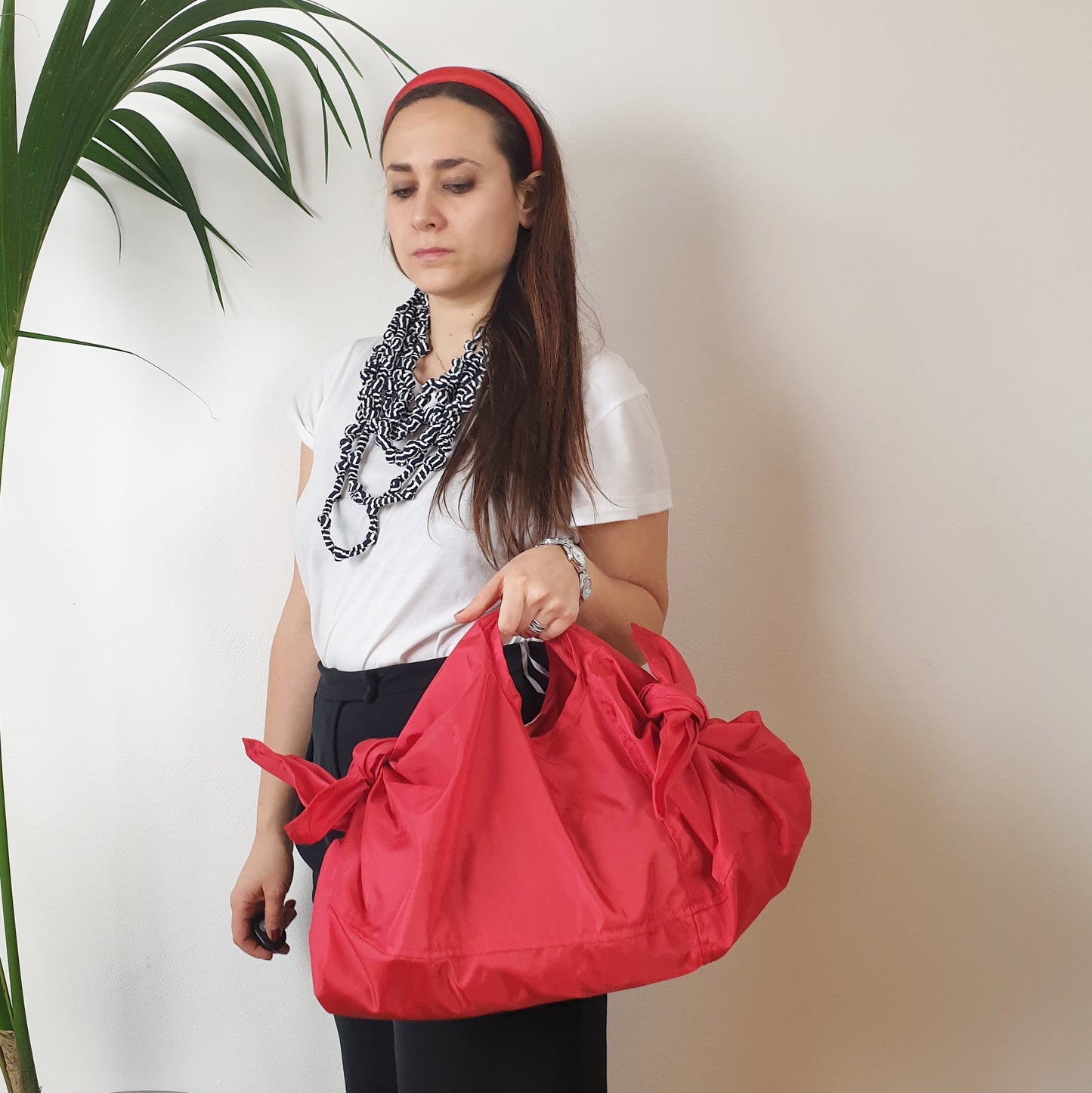 borsa rossa Comme des Garcons