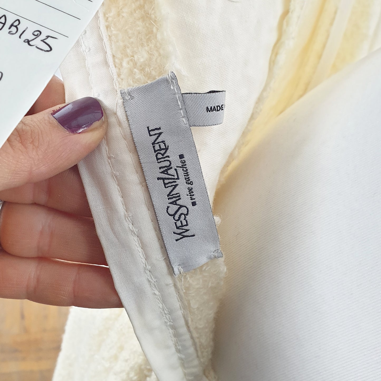 abito da sposa Yves Saint Laurent