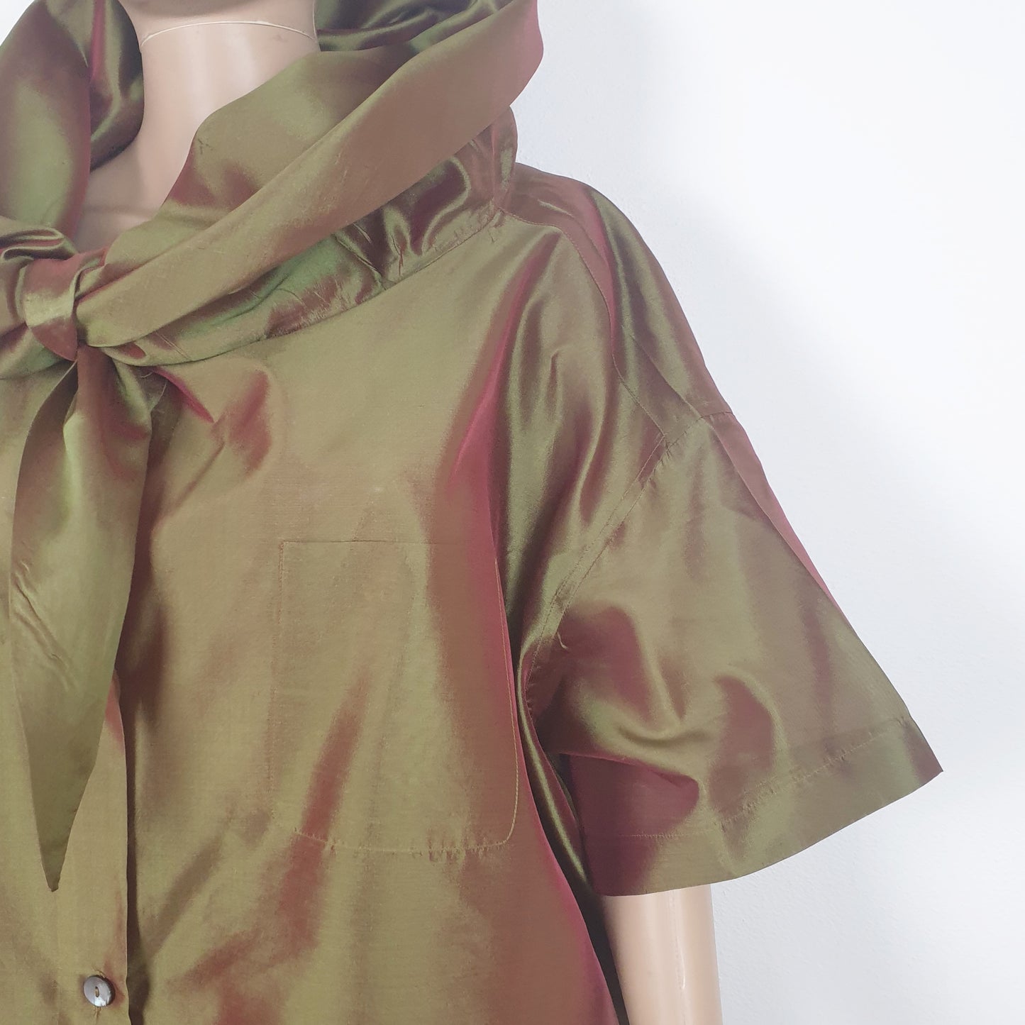 Camicia in seta Romeo Gigli 1992