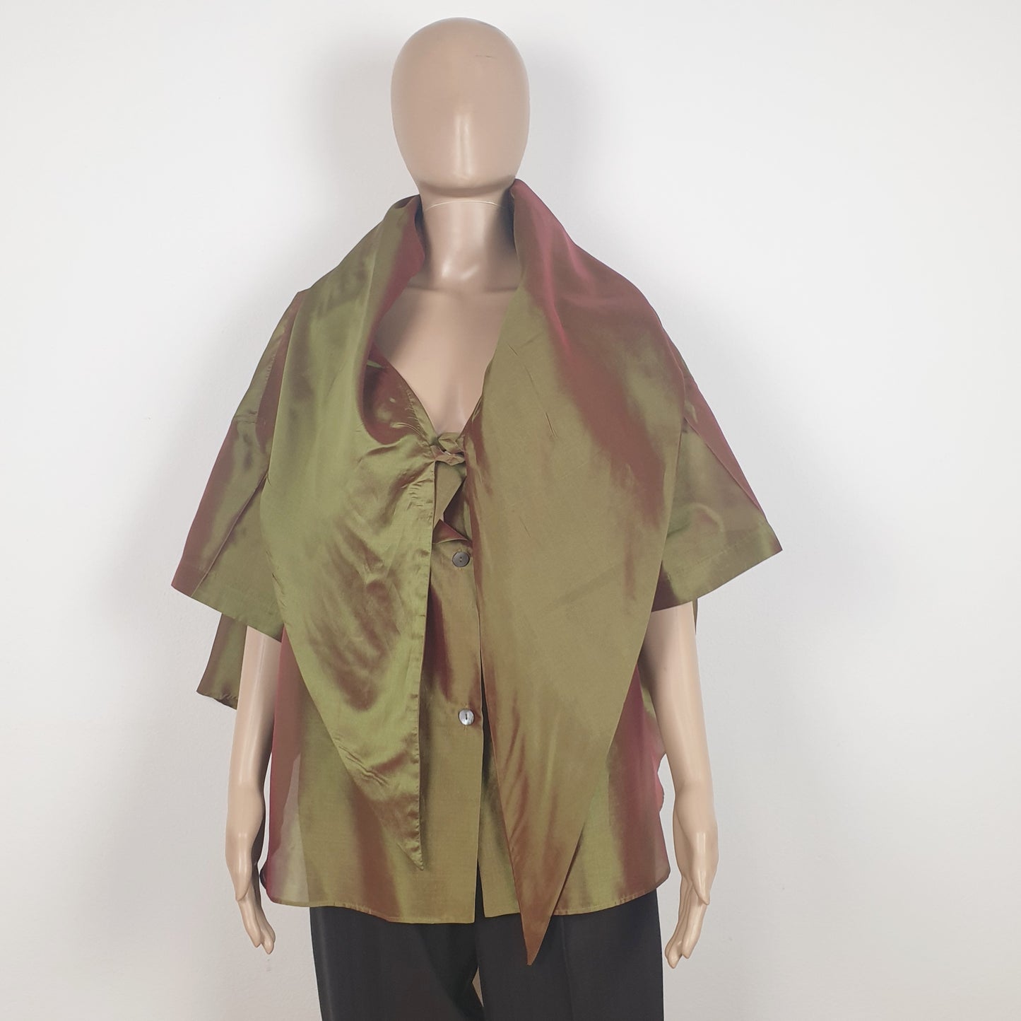 Camicia in seta Romeo Gigli 1992
