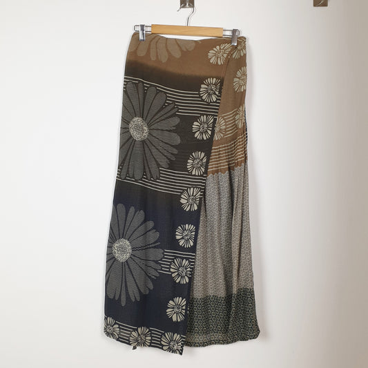 gonna lunga Dries Van Noten stampa fiori