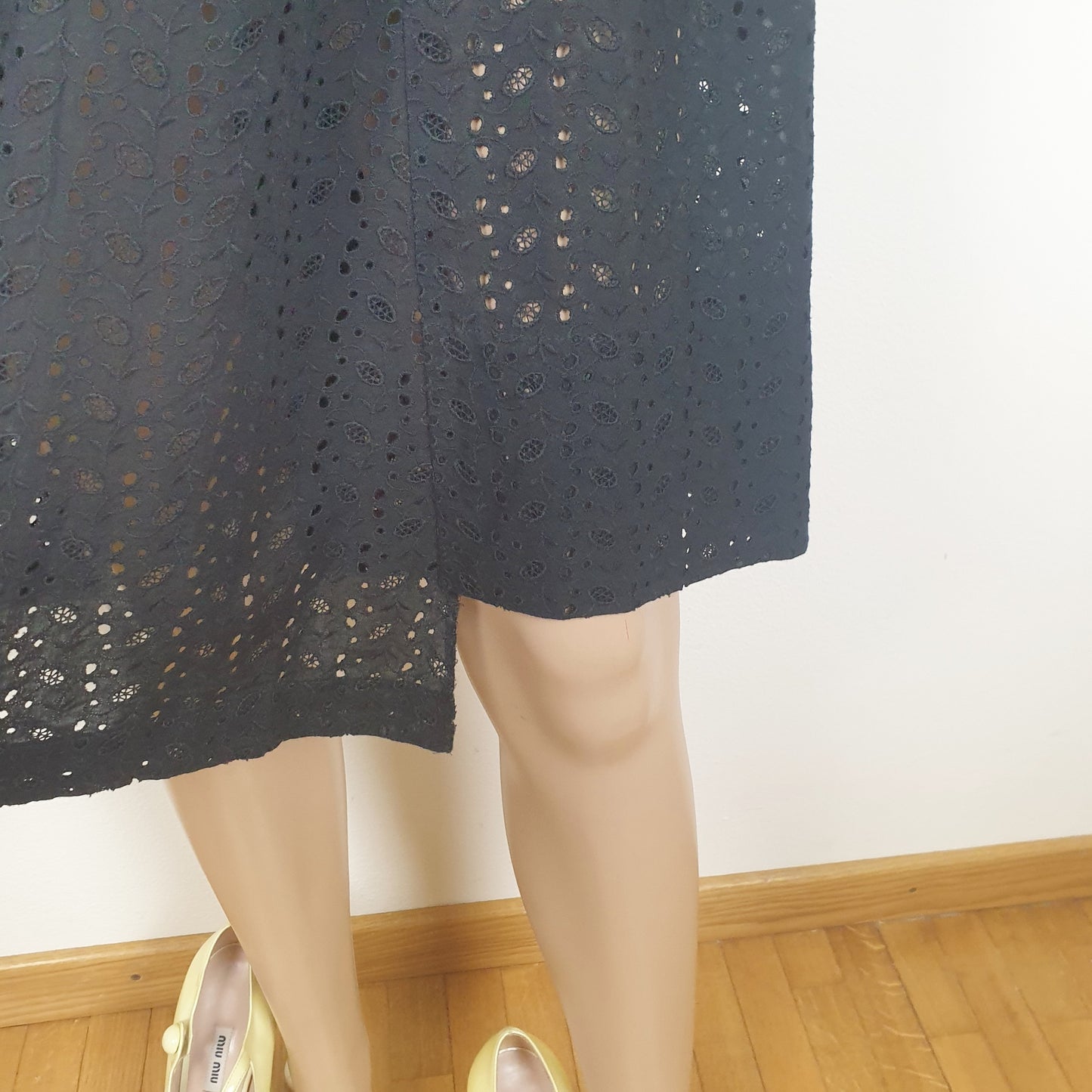 Abito Comme des Garcons pizzo nero