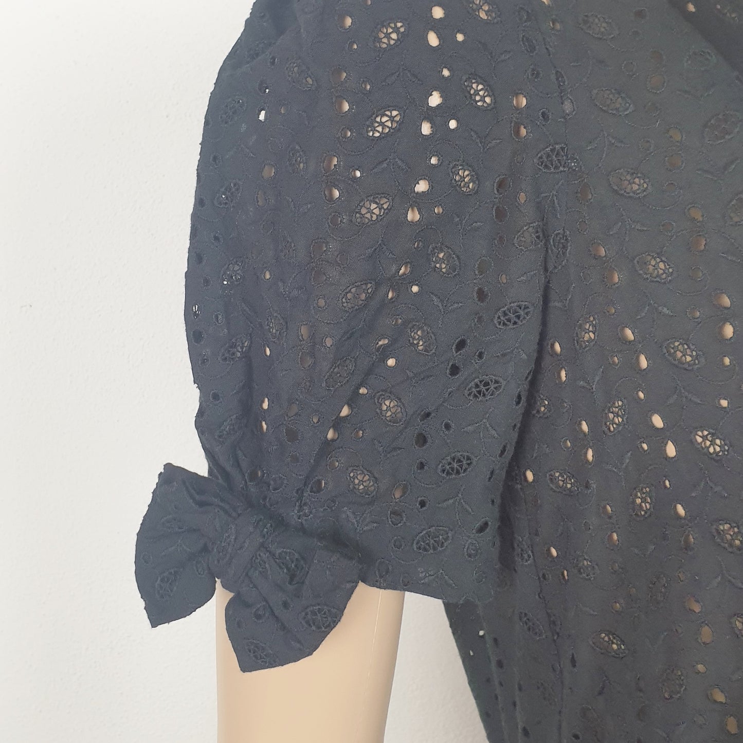 Abito Comme des Garcons pizzo nero