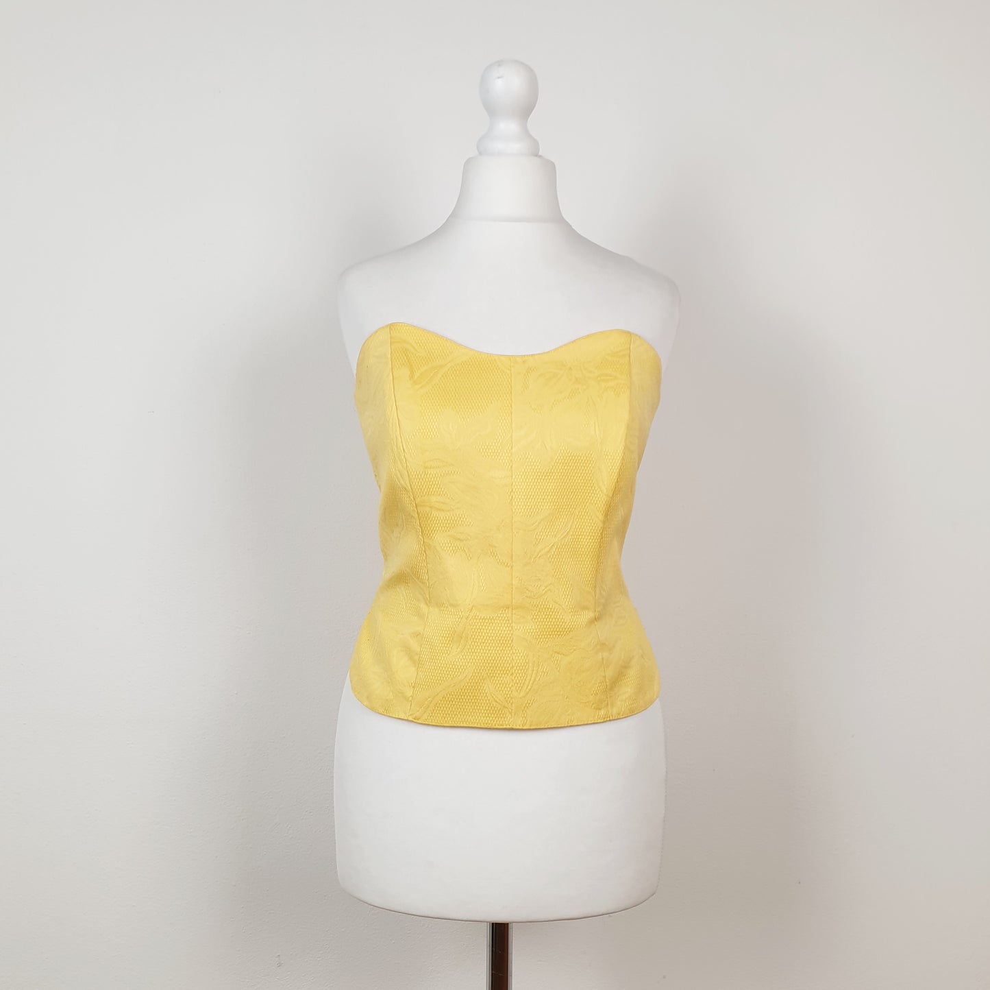 Bustier giallo Ysl
