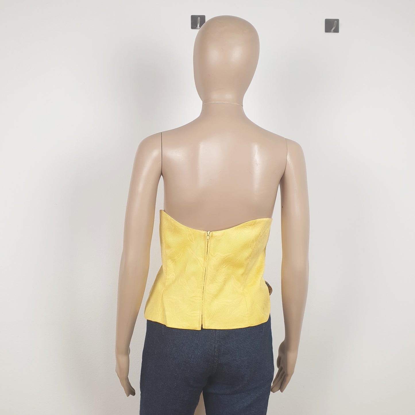 Bustier giallo Ysl