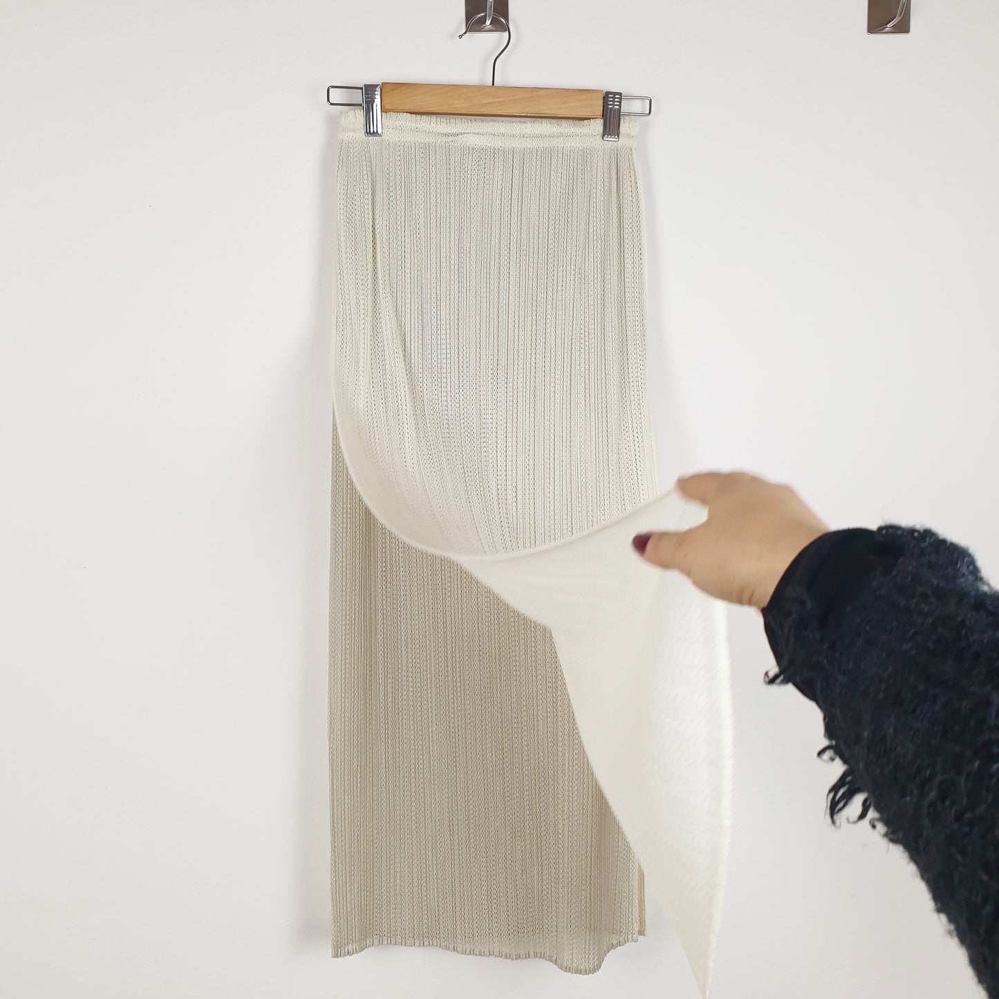 Gonna Issey Miyake Pleats Please due strati