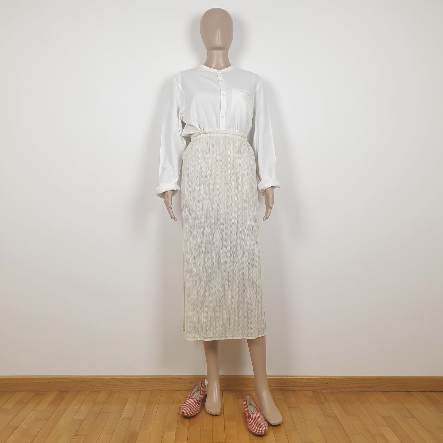 Gonna Issey Miyake Pleats Please due strati